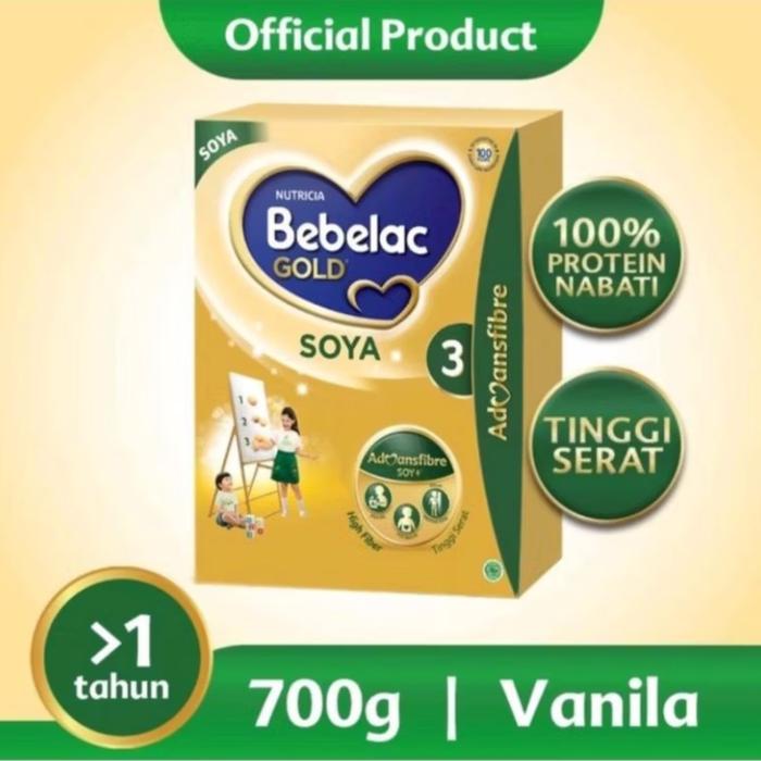 Gambar BEBELAC SOYA 3 700GR VANILA dari Grischlid Shop undefined Tokopedia