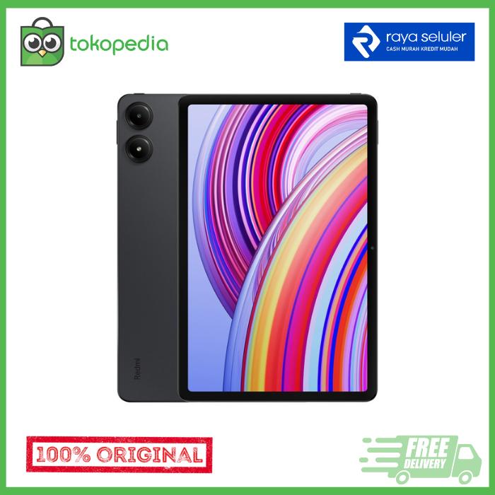Gambar Xiaomi Redmi Pad Pro 8/256GB | Snapdragon 7s Gen 2 Mobile Platform | Xiaomi HyperOS | Baterai 10.000 mAh - GRAPHITE GRAY dari Raya Seluler Solo - Kawatan undefined Tokopedia