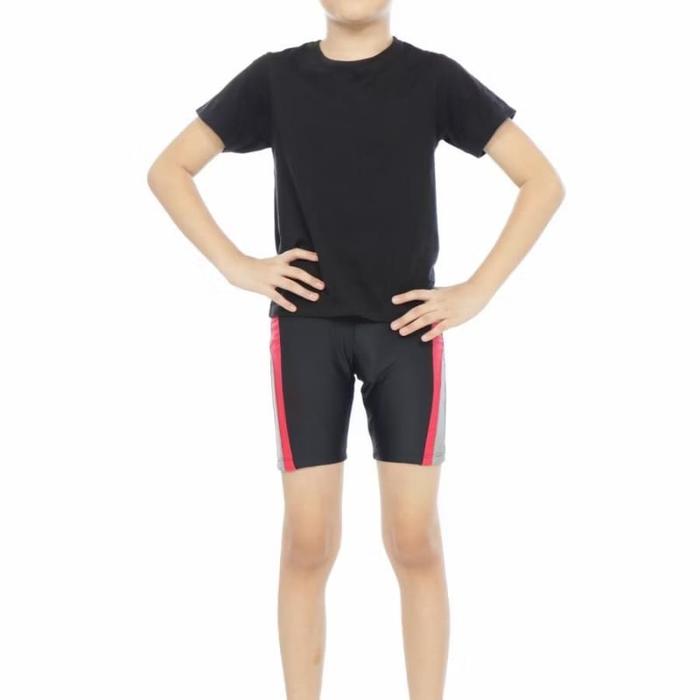 Gambar CELANA RENANG ANAK TANGGUNG/SD - Merah, M dari duniarenangid undefined Tokopedia