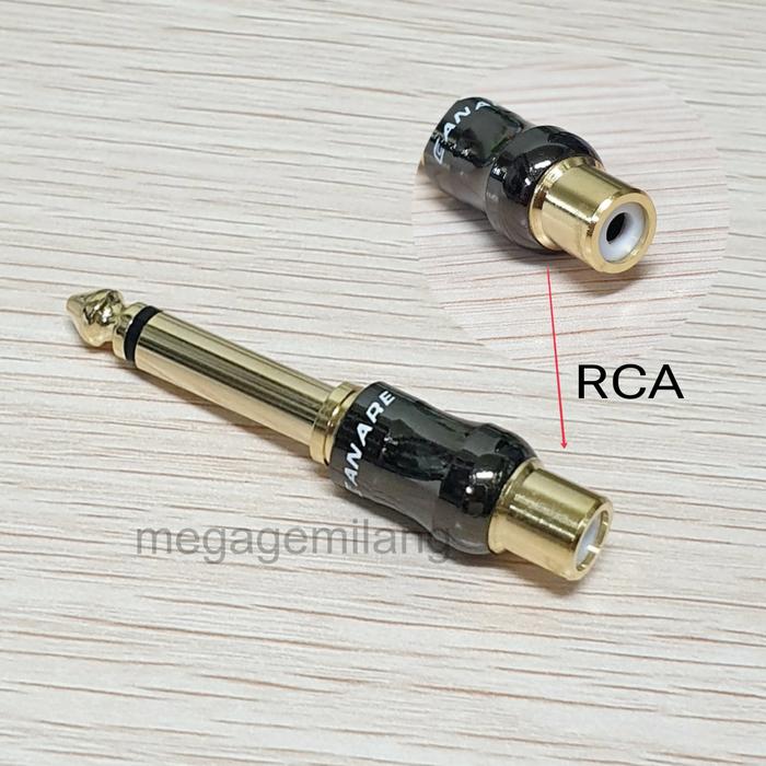 Gambar Konektor RCA female to Akai mono - canare dari mega gemilang glodok undefined Tokopedia