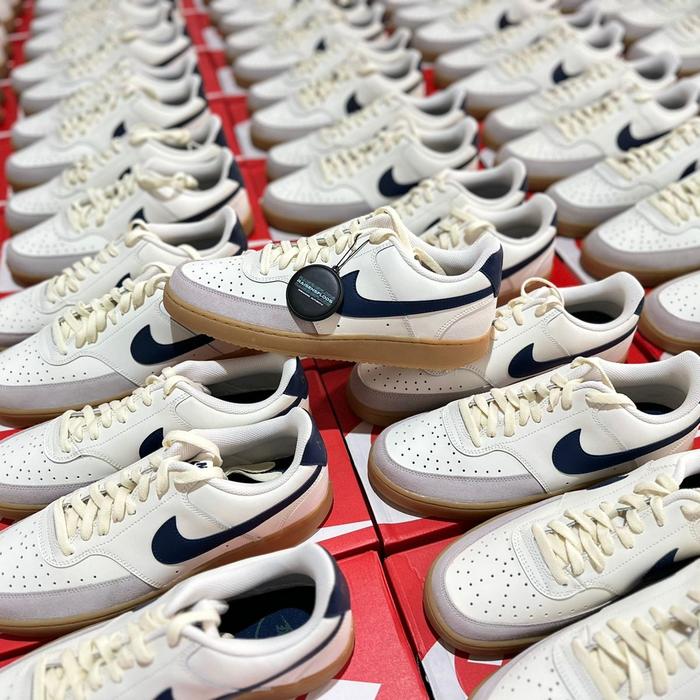 Jual Nike Court Vision Low Sail Midnight Navy Original Resmi 43