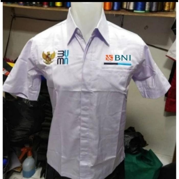 Gambar kemeja BUMN BNI,seragam BUMN BNI,baju BUMN BNI,seragam BUMN,baju BUMN,kemeja BUMN,seragam kerja BUMN,baju kerja bumn - Putih, L dari jay paijo undefined Tokopedia