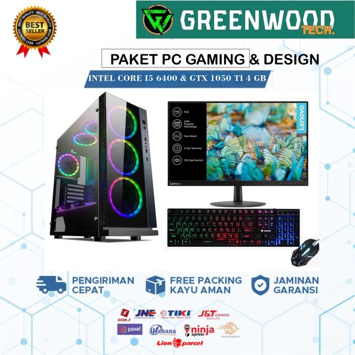 Lenovo A8 7600 Gtx 1050 Ti Jual Pc Rakitan Gaming I5 Dan GTX 1050 - Main Image