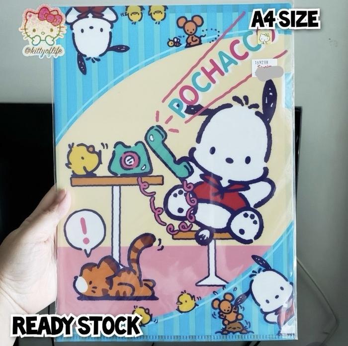 Gambar Map Folder A4 Sanrio Original Pochacco - C dari KittyofLife_NEW undefined Tokopedia