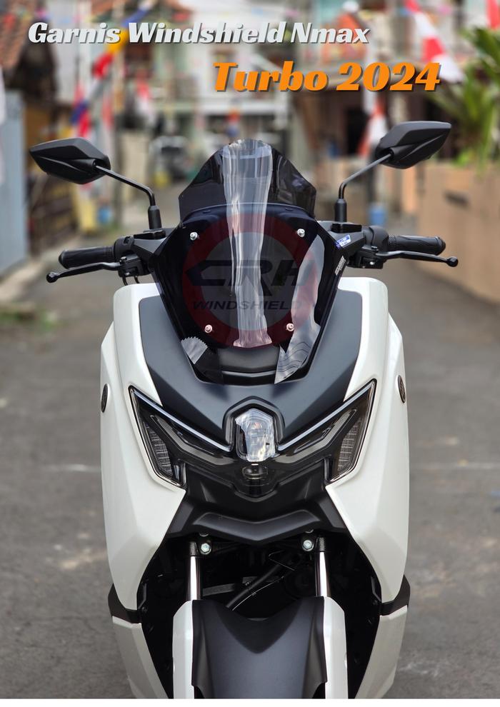 Gambar Windshield Yamaha Nmax neo | Windshield Yamaha Nmax Turbo | Visor Turbo | Nmax Turbo | TDR - TDR V2 SMOKE dari CRH Windshield undefined Tokopedia