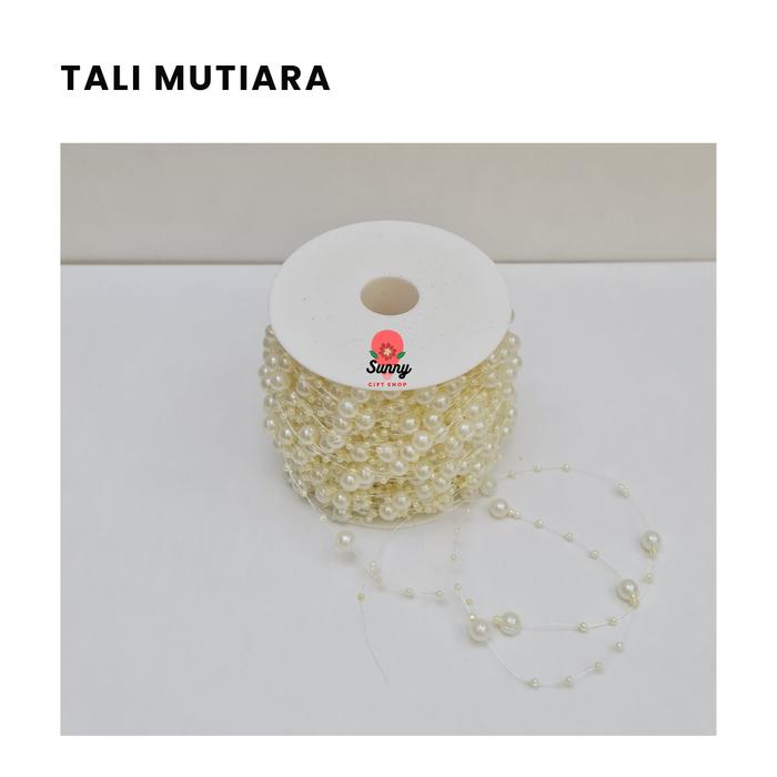 Gambar Tali Mutiara / mutiara rantai / mutiara dekorasi dari Sunnygiftshop undefined Tokopedia