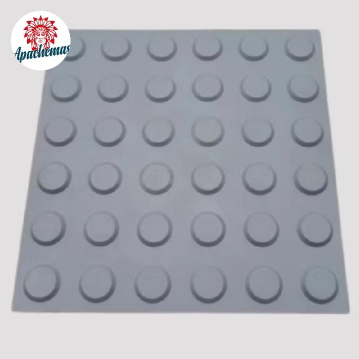 Jual Guiding Block/Rubber Tactile/Blind Road Side Walk - GREY - DOT ...