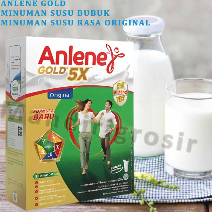 Gambar Minuman Susu Bubuk * Anlene Gold * Minuman Susu Rasa Original * 600gr dari MD mandiri undefined Tokopedia