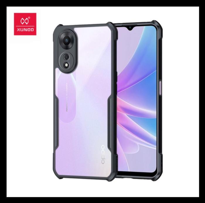 Gambar Oppo A98 5G XUNDD Beatle Original Casing Hard Case Cover Back Transparan - HITAM., OPPO A98 5G. dari Case Thebest undefined Tokopedia