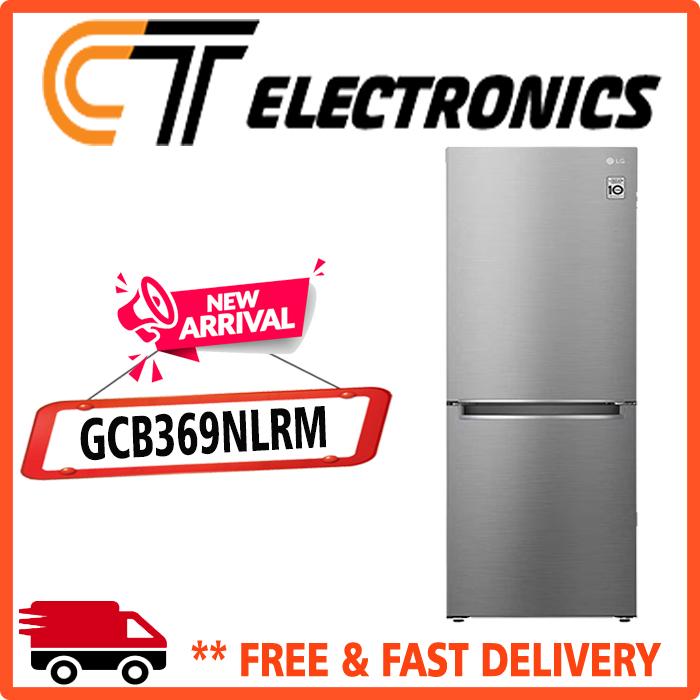 Gambar LG Kulkas GC-B369NLRM 2 Pintu 305 Liter Kulkas Bottom Freezer GCB369NLRM dari CT Electronics undefined Tokopedia