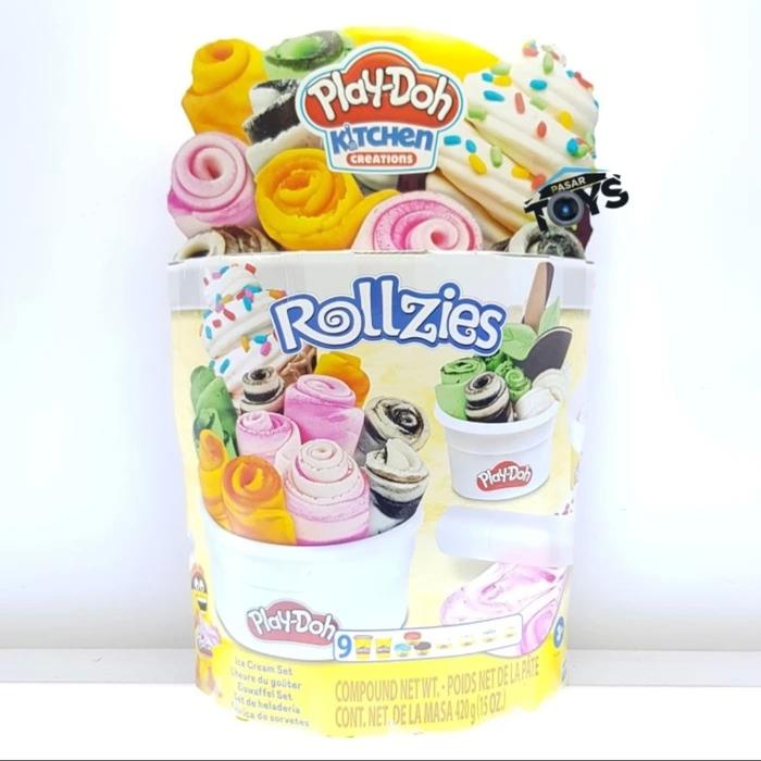 Jual Play Doh Rollzies Ice Cream Set Playdoh Ice cream
