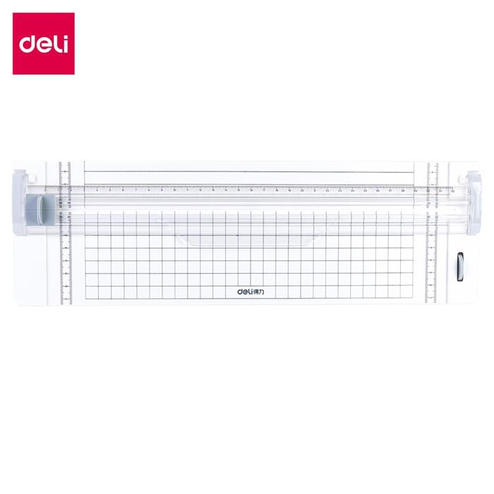 Gambar Deli Small Paper Trimmer Portable/ Pemotong Kertas Kecil A4 A5 Trimmer Photo Cutter Mat 14251 - Putih dari Deli Office Automative undefined Tokopedia