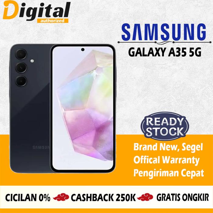 Gambar Samsung Galaxy A35 8/128GB | 8/256GB 5G Navy Blue Lilac Resmi SEIN - 8GB 128GB, Awesome Lilac dari New Digital Authorized undefined Tokopedia