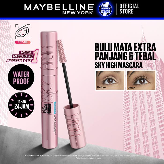 Gambar Maybelline Lash Sensational Sky High Mascara - Sky High dari Maybelline Official Shop undefined Tokopedia