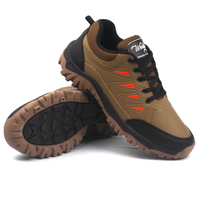 Gambar Sepatu Gunung Tracking Waterproof Hiking Trail Low Boots Outdoor Adventure Trekking Series Mens - Cokelat, 38 dari RPMSHOP1 undefined Tokopedia