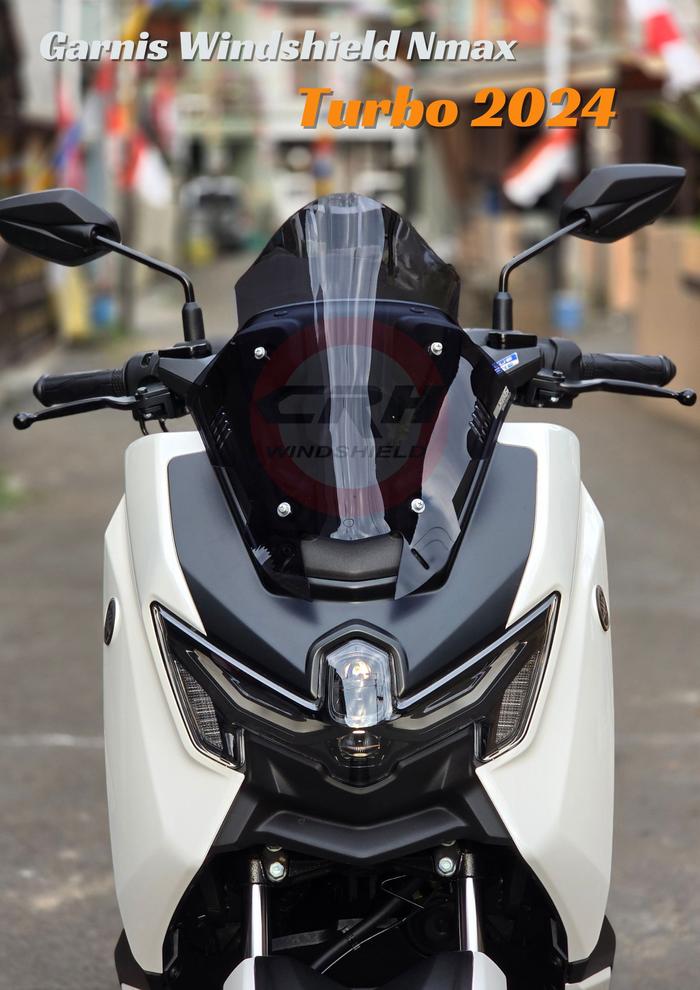 Gambar Windshield Yamaha Nmax neo | Windshield Yamaha Nmax Turbo | Visor Turbo | Nmax Turbo | TDR - TDR V2 CB SMOKE dari CRH Windshield undefined Tokopedia