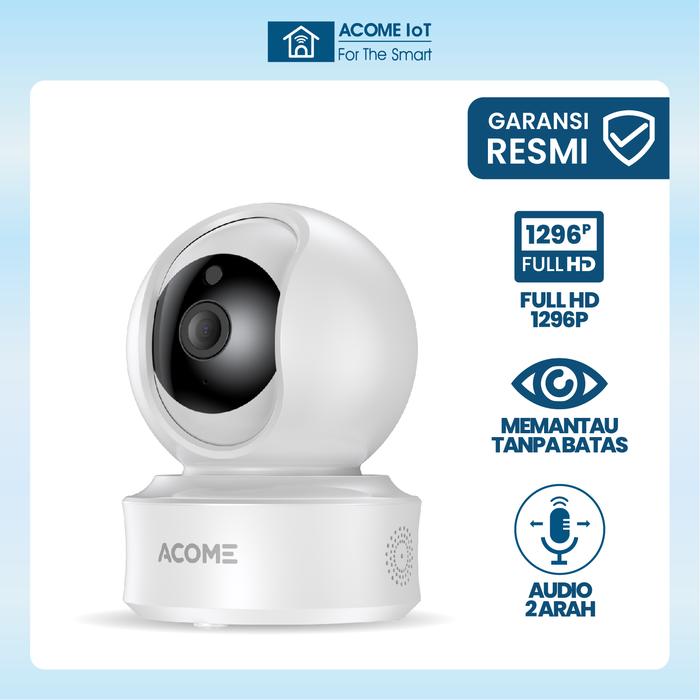 Gambar ACOME Smart CCTV IP Camera FULL HD 1080P Kamera Dalam Ruangan APC03 - CCTV dari ACOME IOT INDONESIA undefined Tokopedia