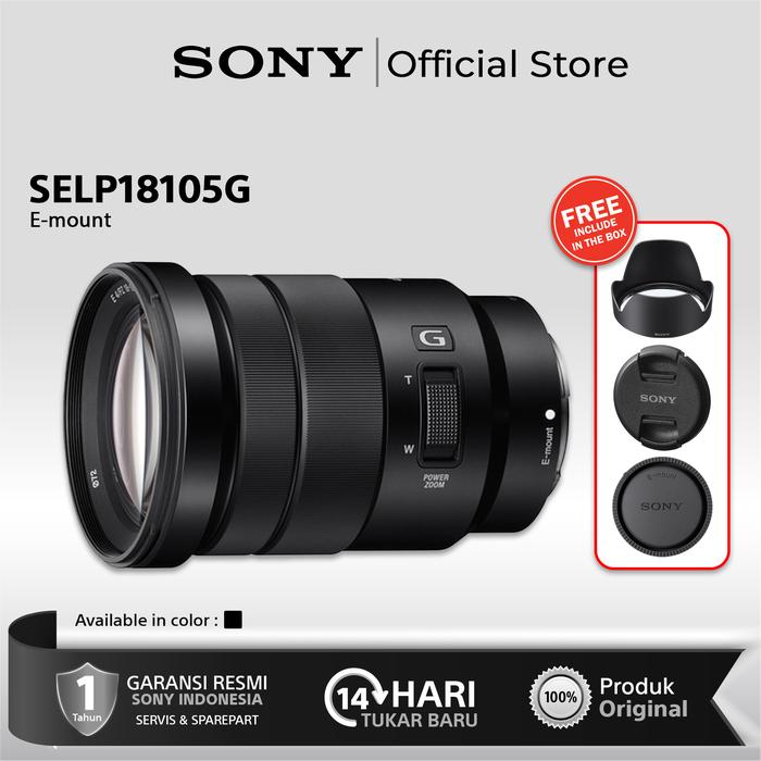 SONY 標準ズームレンズ APS-C E PZ 18-105mm F4 カメラレンズ E PZ 18-