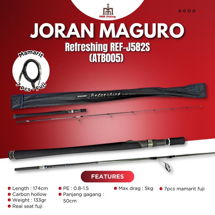 Jual Joran MAGURO Refreshing Micro Jig 582 Kota Administrasi