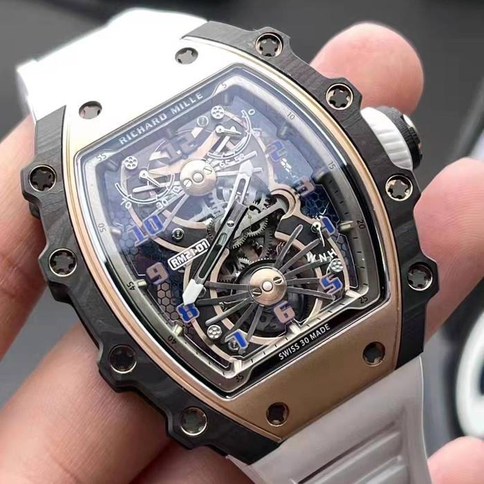 Gambar Jam Tangan Pria Body Carbon Automatic Mewah Maximal dari TerminalJamTangan undefined Tokopedia