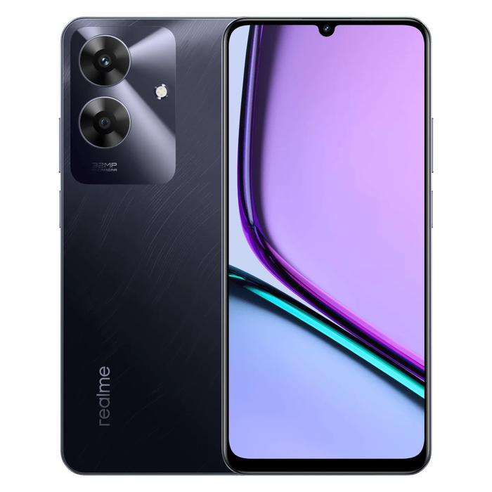 Gambar Realme Note 60 6/128GB [Garansi Resmi] - Marble Black dari CELLULAR-WORLD undefined Tokopedia