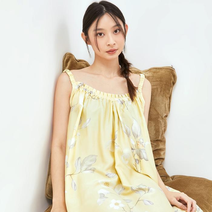 Gambar GREET NIGHT WEAR - Daster Tali Organic Silk Model : T- / DT (2) - T-496 dari greetnightwear undefined Tokopedia