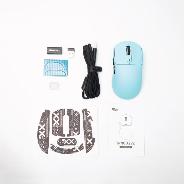 Gambar Vortexseries Vortex INNO X2 4K 8K InnoX28KWireless Gaming Mouse INNO8K - BIRU INNO X2V2 dari FRAG GAMING STORE undefined Tokopedia