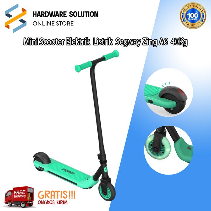 Gambar Mini Scooter Elektrik Skuter Otoped Listrik Anak Roda Dua Segway Zing A6 High Quality Lipat Beban Max 40Kg dari PERKAKAS PALUGADA undefined Tokopedia