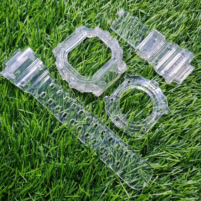 Jual BNB BEZEL STRAP G-SHOCK GX-56 JELLY CLEAR Kota Surabaya