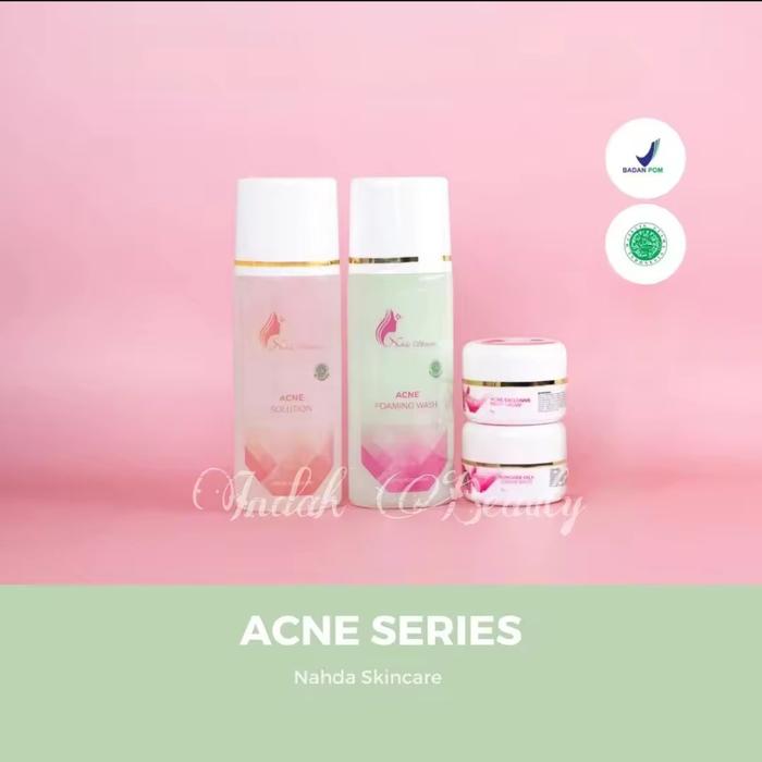 Gambar NAHDA SKINCARE PAKET ACNE/NORMAL PLUS SERUM NAHDA SKINCARE PAKET LENGKAP NORMAL ACNE PLUS SERUM ORIGINAL BPOM 100% AMAN UNTUK SEMUA JENIS KULIT PRIA WANITA - ACNE dari SAN SKINCARE SHOP undefined Tokopedia