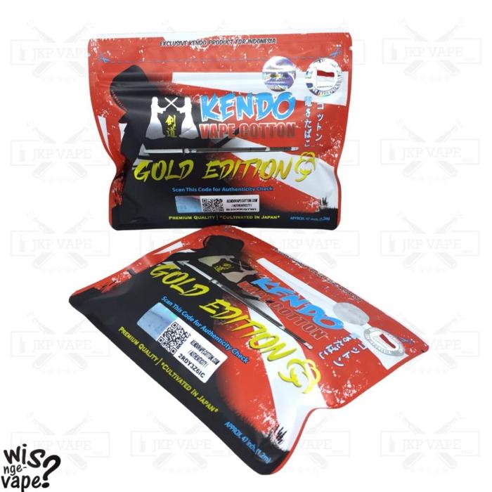Kendo Vape Cotton Gold Editions - Regular