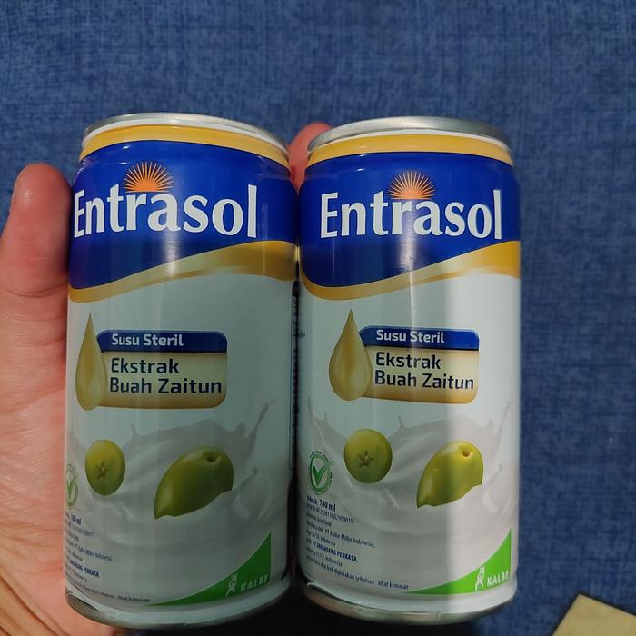 Gambar entrasol susu steril 180ml ekstrak buah zaitun ready to drink dari lha21 undefined Tokopedia