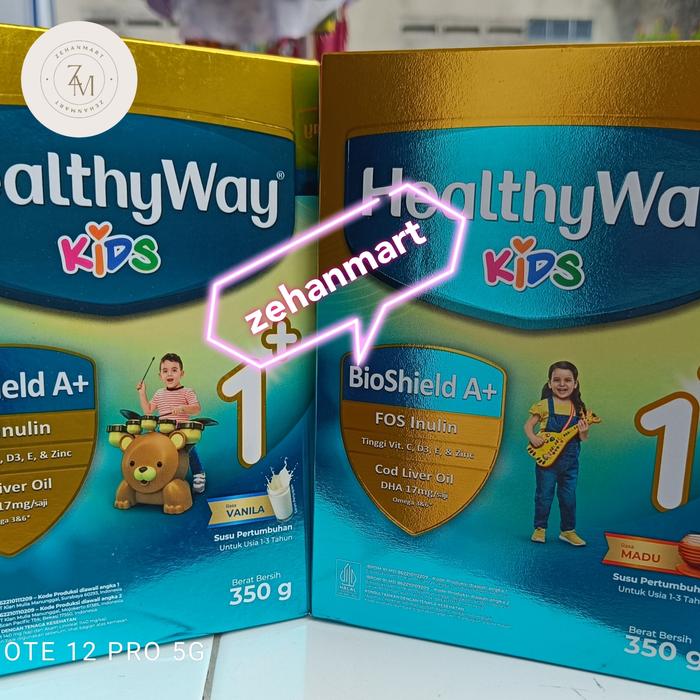 Gambar Susu Healthyway kids 1+ 350gr - Madu dari zehanmart undefined Tokopedia