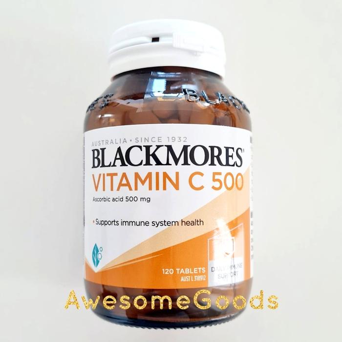 Gambar Blackmores Australia Vitamin C 500 mg - 120 tablets dari AwesomeGoods undefined Tokopedia