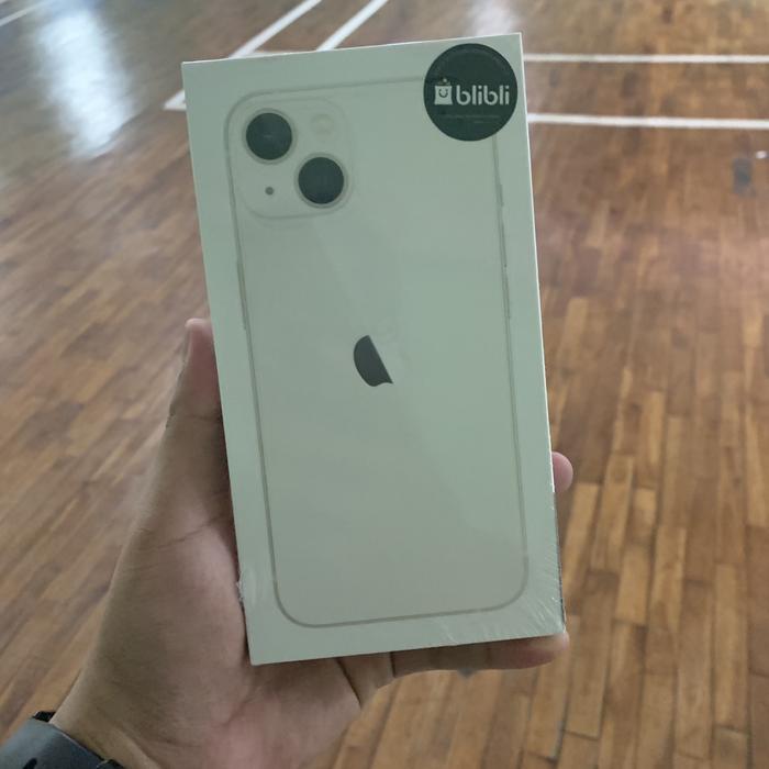 Gambar iphone 13 128gb new Ibox Resmi - Putih dari Rachman St0re undefined Tokopedia