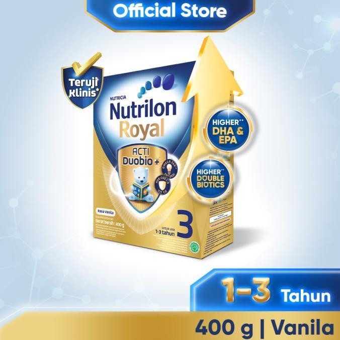 Gambar Nutrilon Royal 3 Susu Pertumbuhan 1-3 Thn Vanila 400gr dari wissmant id undefined Tokopedia