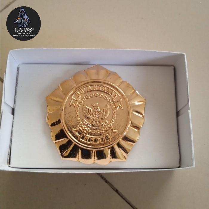 Gambar Pin bela negara| Pin Kemhan / Pin Baju PDH Kementerian Pertahanan dari Rktacticalgear undefined Tokopedia