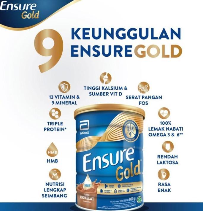 Gambar EK Ensure Fos Coklat 1000 gr dari Urban Mart ID undefined Tokopedia