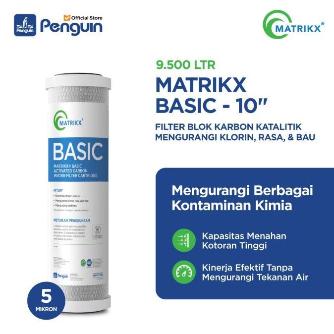 Gambar BEST!!! MATRIKX FC-10-KX-BASIC 10 Inch Cartridge Filter Air dari DHawan Sub undefined Tokopedia
