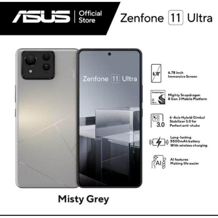 Gambar Hp Asus Zenfone 10 Ram 8GB Internal 128GB Garansi Resmi - Zen11Ultr12/256 dari wwponsel undefined Tokopedia