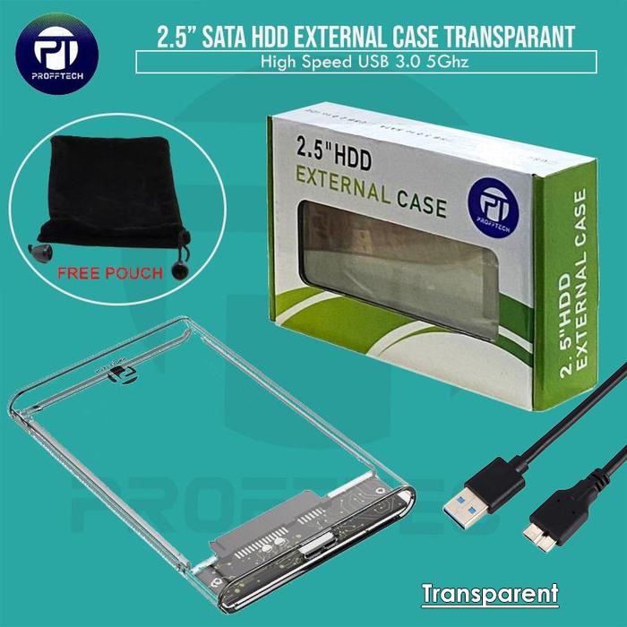Gambar Casing Hardisk External HDD External Case 2.5 inch USB 3.0 - PROFFTECH dari Universal disc undefined Tokopedia