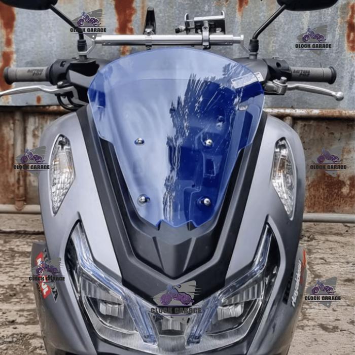 Gambar Windshield Visor Lexi LX 155 2024 NEW Model Standar ocito Street Eropa Motorcycle - STANDAR LX , SMOKE dari ClockGarage undefined Tokopedia