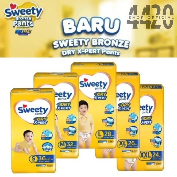 Gambar Sweety Bronze Dry X-pert Pants S 38 / M 32 / L 28 / XL 26 / XXL 24 - S 38 dari 4420ShopStore undefined Tokopedia