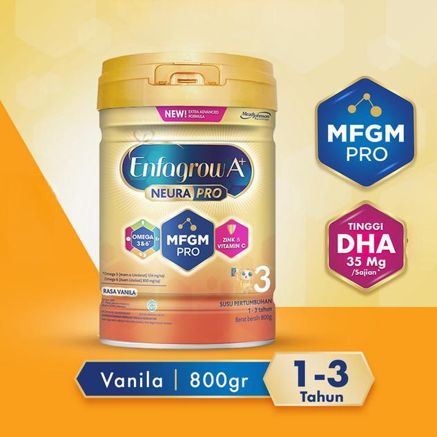 Gambar ENFAGROW 3 A+ VANILA 800 G SUSU PERTUMBUHAN ANAK dari naimaemah84002 undefined Tokopedia