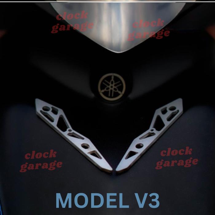 Gambar Garnish Windshield Visor Yamaha Aerox Old New V6 Baut Motorcycle - V3 dari ClockGarage undefined Tokopedia