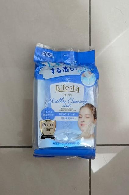 Gambar Bifesta Micellar Cleansing Sheet Tissue Pembersih 46 Sheets - Hitam dari Rinashopping8 undefined 4 Tokopedia
