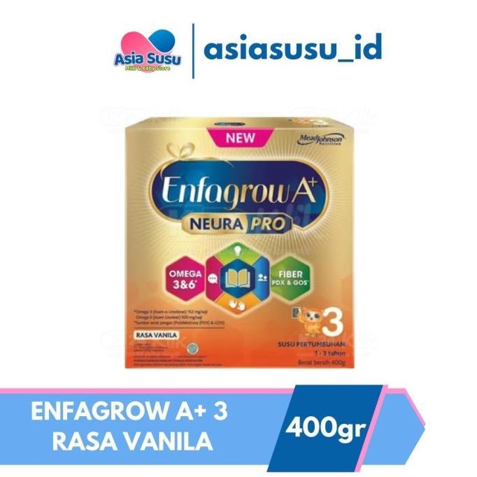Gambar ENFAGROW A+ 3 400GR MADU VANILA ORIGINAL / SUSU ANAK 1-3 TAHUN - Vanila dari naimaemah84002 undefined Tokopedia