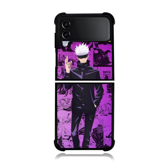 Gambar Case Samsung Z FLip Series Flip 5 Flip 4 Flip 3 TPU Protection SATORU GOJO Phone custom kesing - Z FLIP 3 dari GudangKaosBekasi undefined Tokopedia