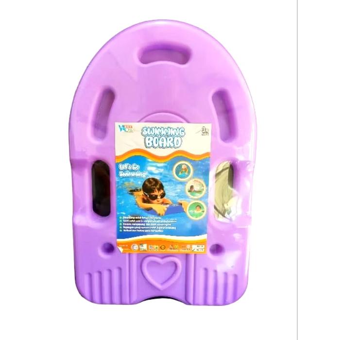 Gambar Papan Renang Anak - Swimming Board Papan Luncur - Papan Belajar Renang Outdoor Sport - Ungu dari Aurel Babyshop undefined Tokopedia