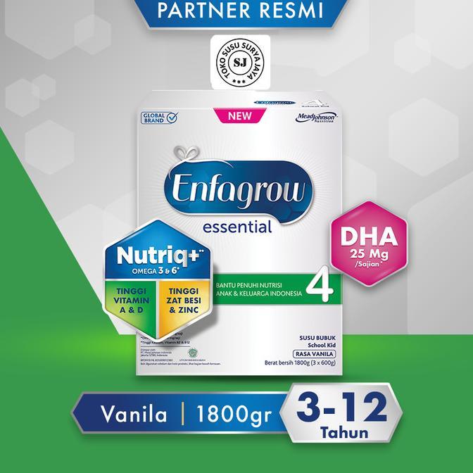 Gambar Enfagrow ESSENTIAL Tahap 4 - 1800 gr - VANILLA dari naimaemah84002 undefined 2 Tokopedia